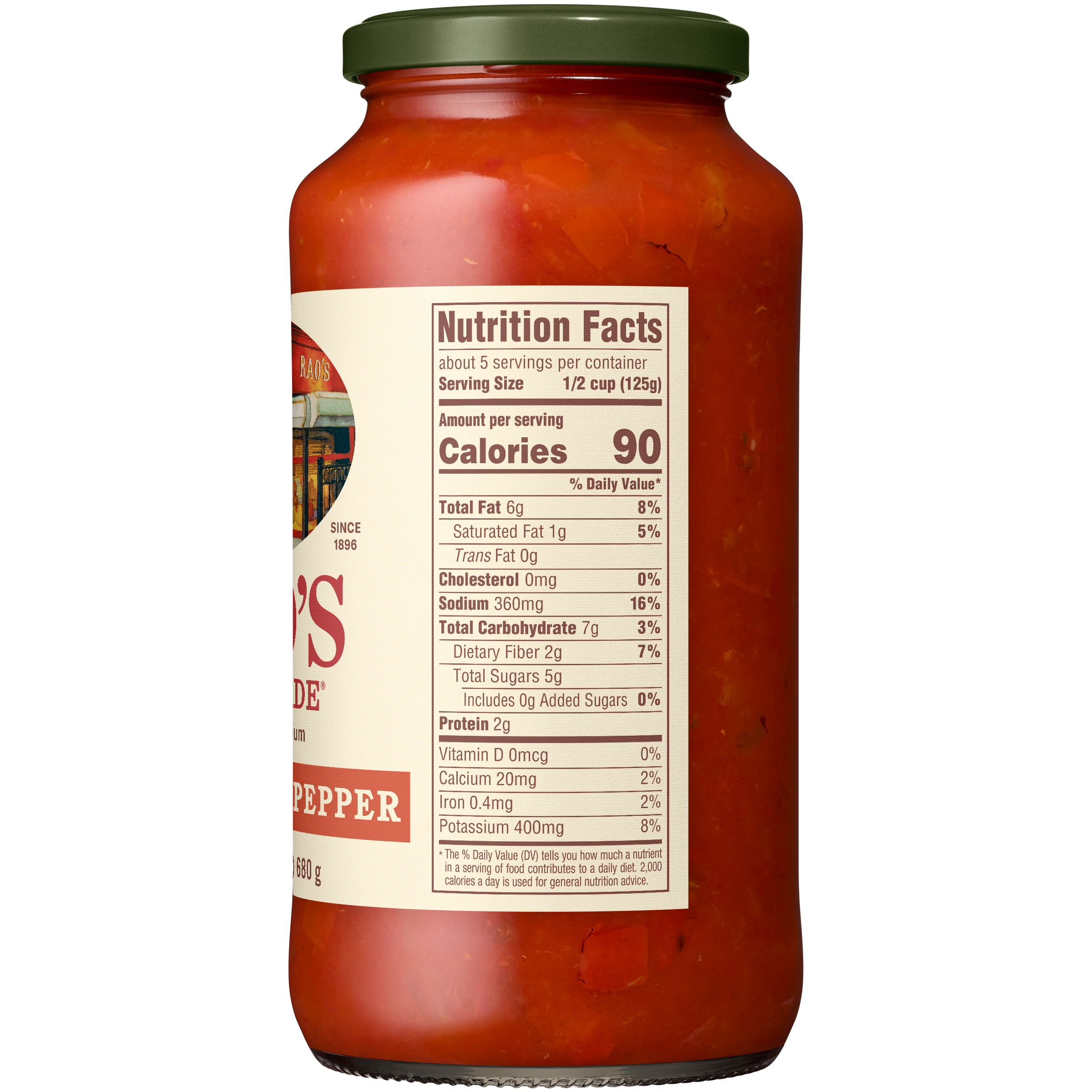 Roasted Red Pepper Sauce, 24 oz - Right Image