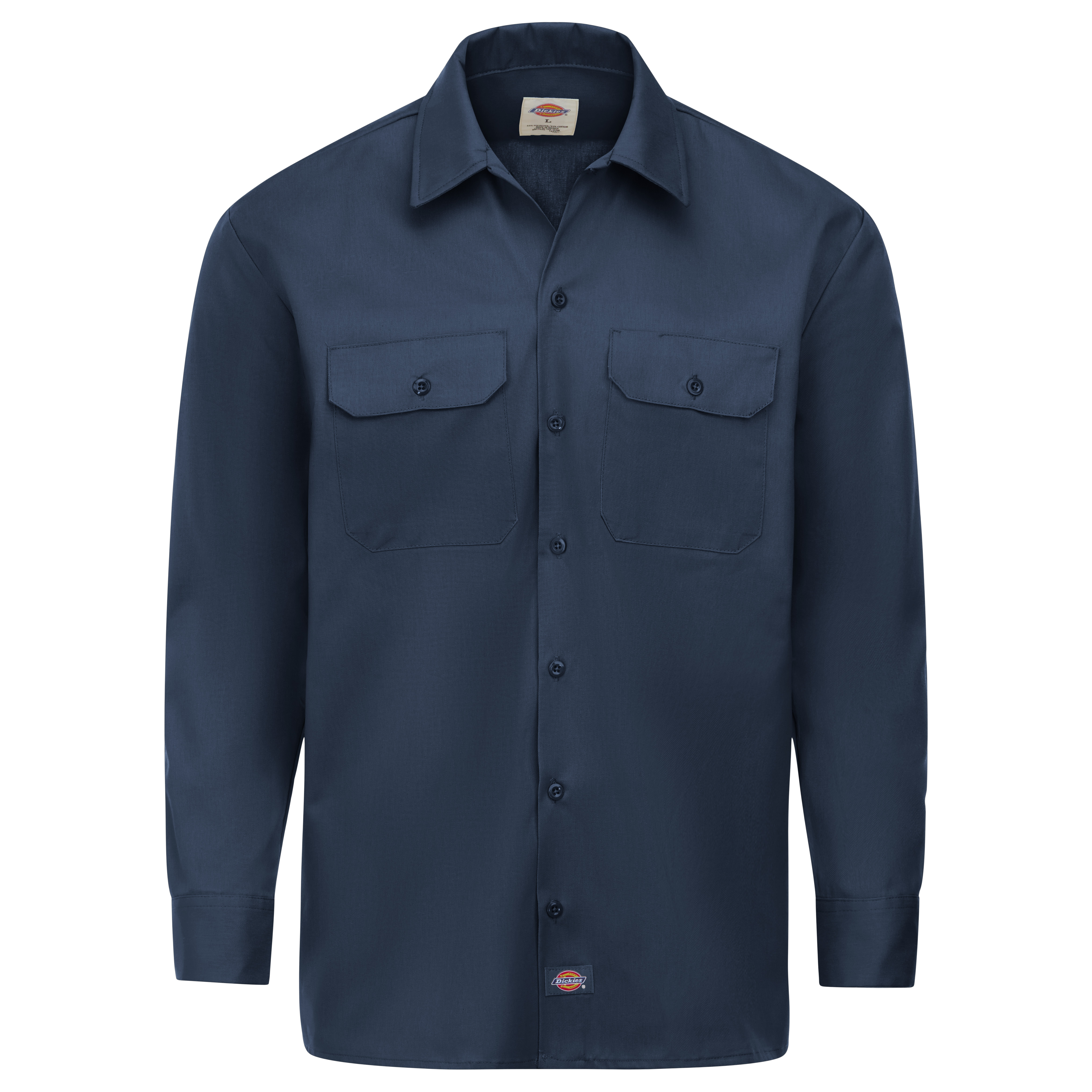 Men‘s Long-Sleeve Traditional Work Shirt-Dickies
