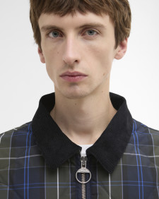 Barbour x ARKET Tartan Quilted Jacket Arket Tartan