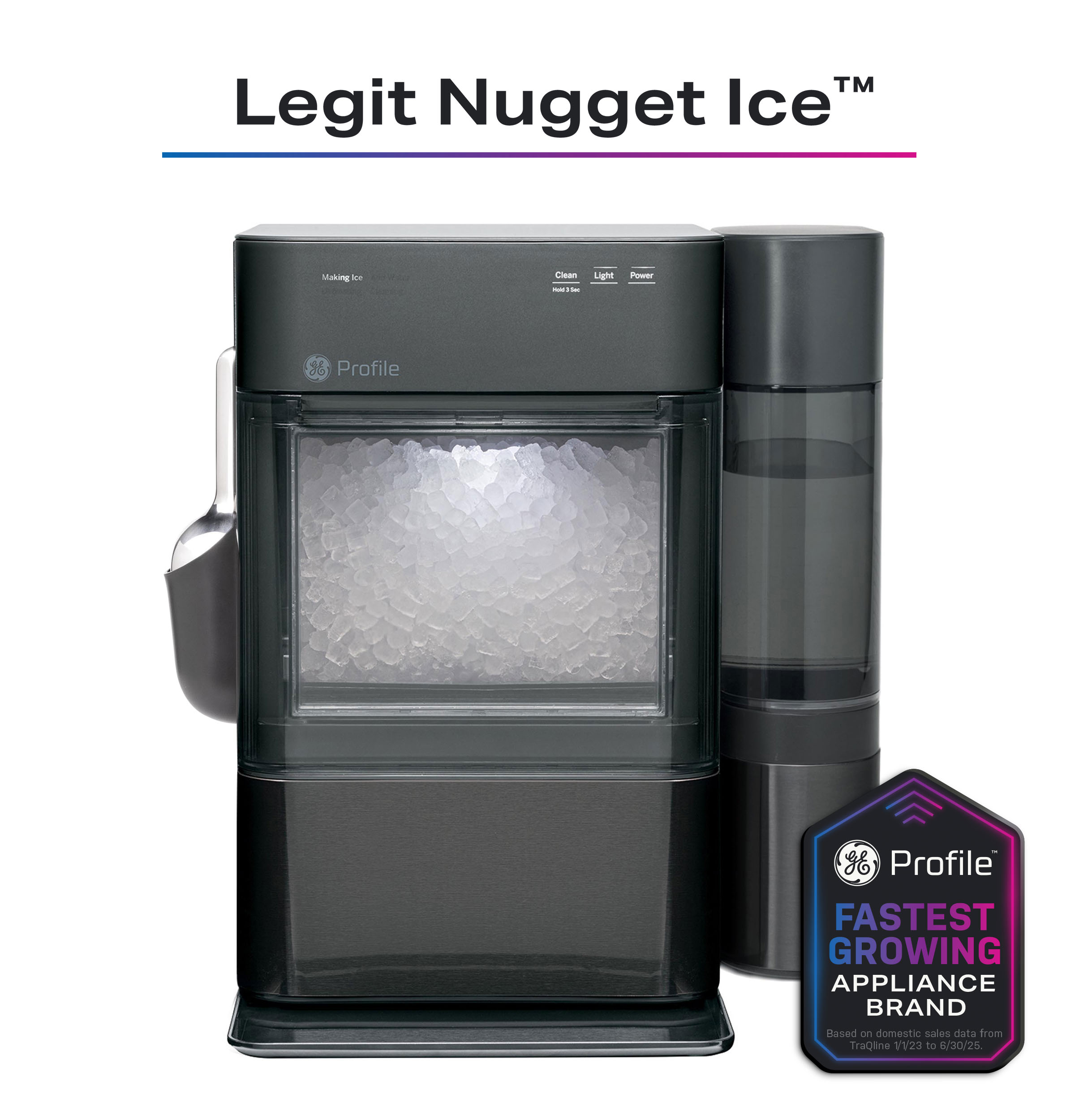 GE Profile™ Opal™ 2.0 Ultra Nugget Ice Maker with 1 Gallon XL Side Tank