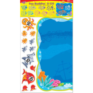 Sea Buddies&trade; 0-120 Bulletin Board Set