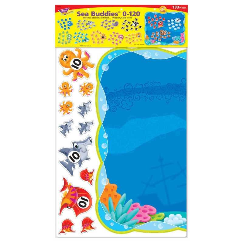 Sea Buddies™ 0-120 Bulletin Board Set