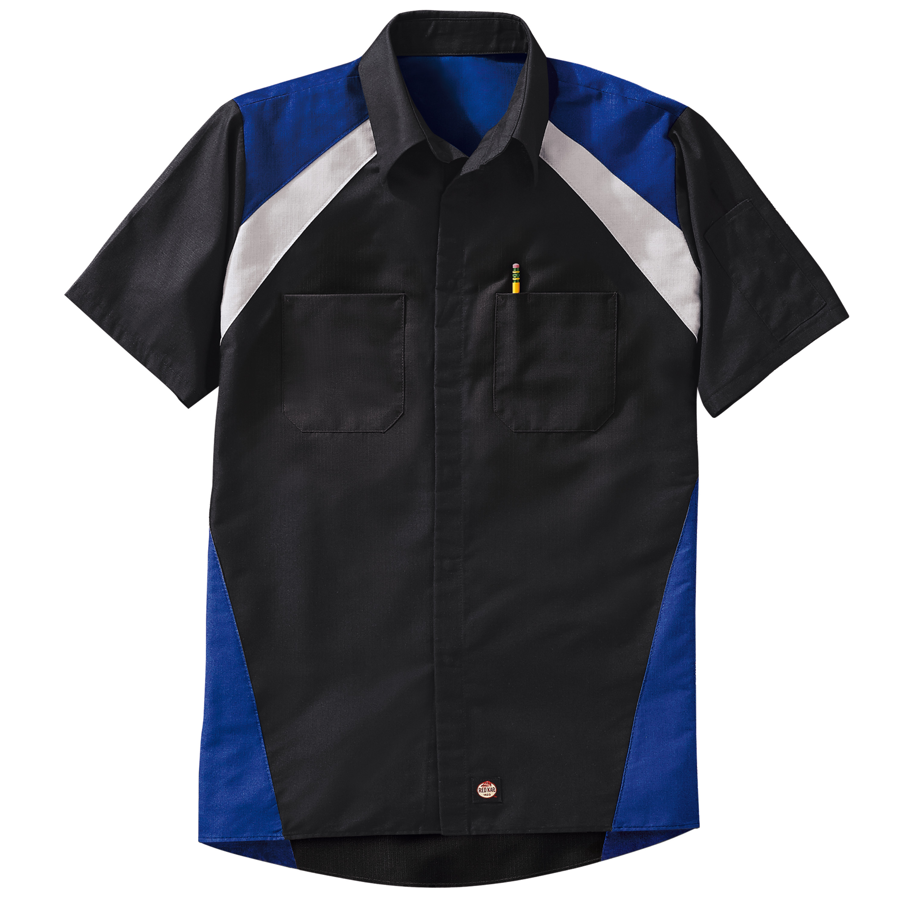 Camisa de tienda tricolor de manga corta Red Kap para hombre - Imagen 16 de 16