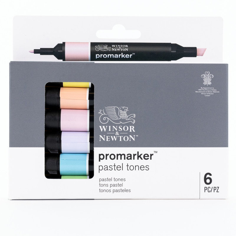Promarker™, Pastel Tones, Set of 6