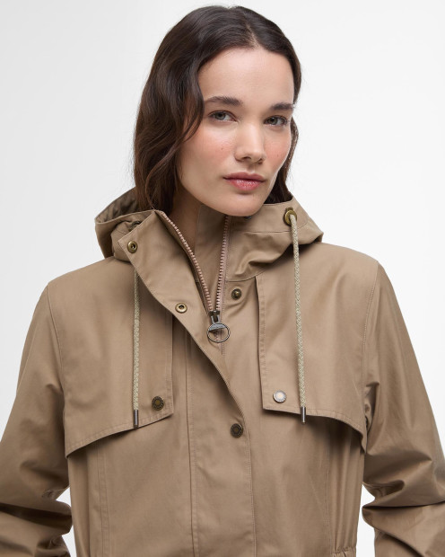 Dallas Waterproof Jacket Military Brown/Ancient Tartan
