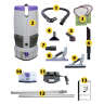 ProTeam, GoFree Flex Pro II w/ ProBlade Hard Surface & Carpet Tool Kit, 14", Backpack Vacuum
