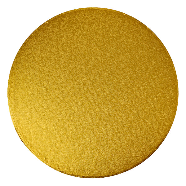 20" Round Gold Foil Cake Board
