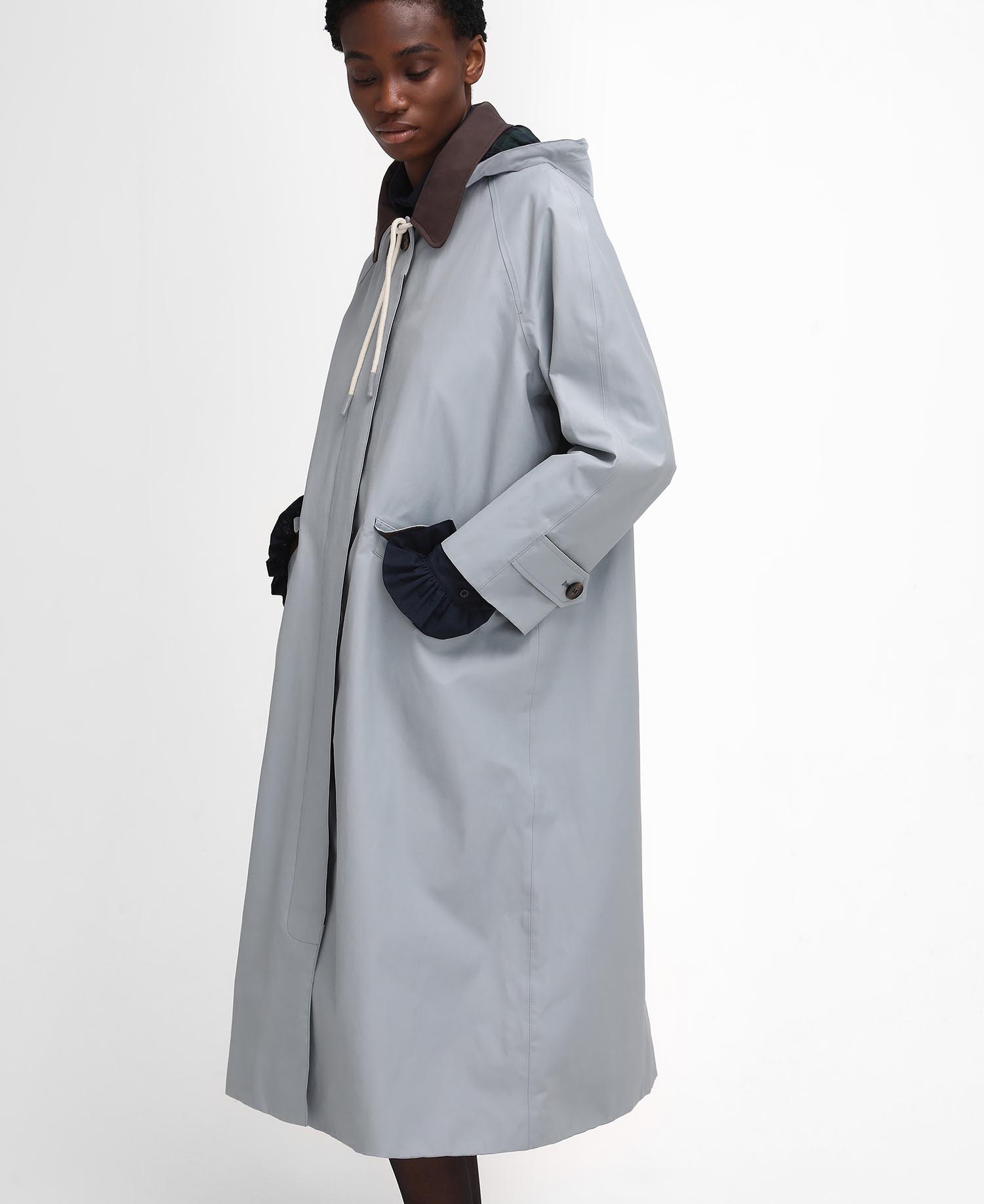 Barbour The Edit by Alexa Natalie Waterproof Trench Coat image number 4