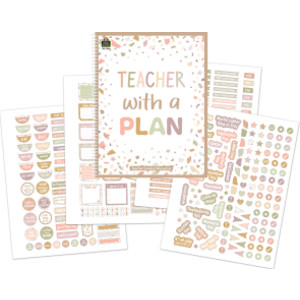 Terrazzo Tones Teacher Planner