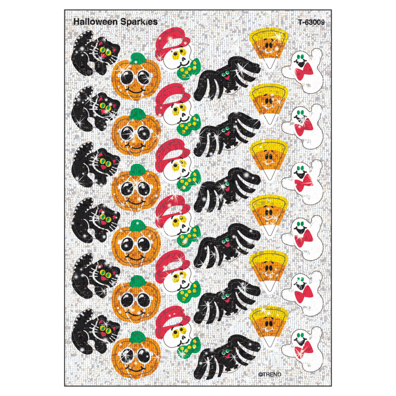 Halloween Sparkles Sparkle Stickers®, 72 ct