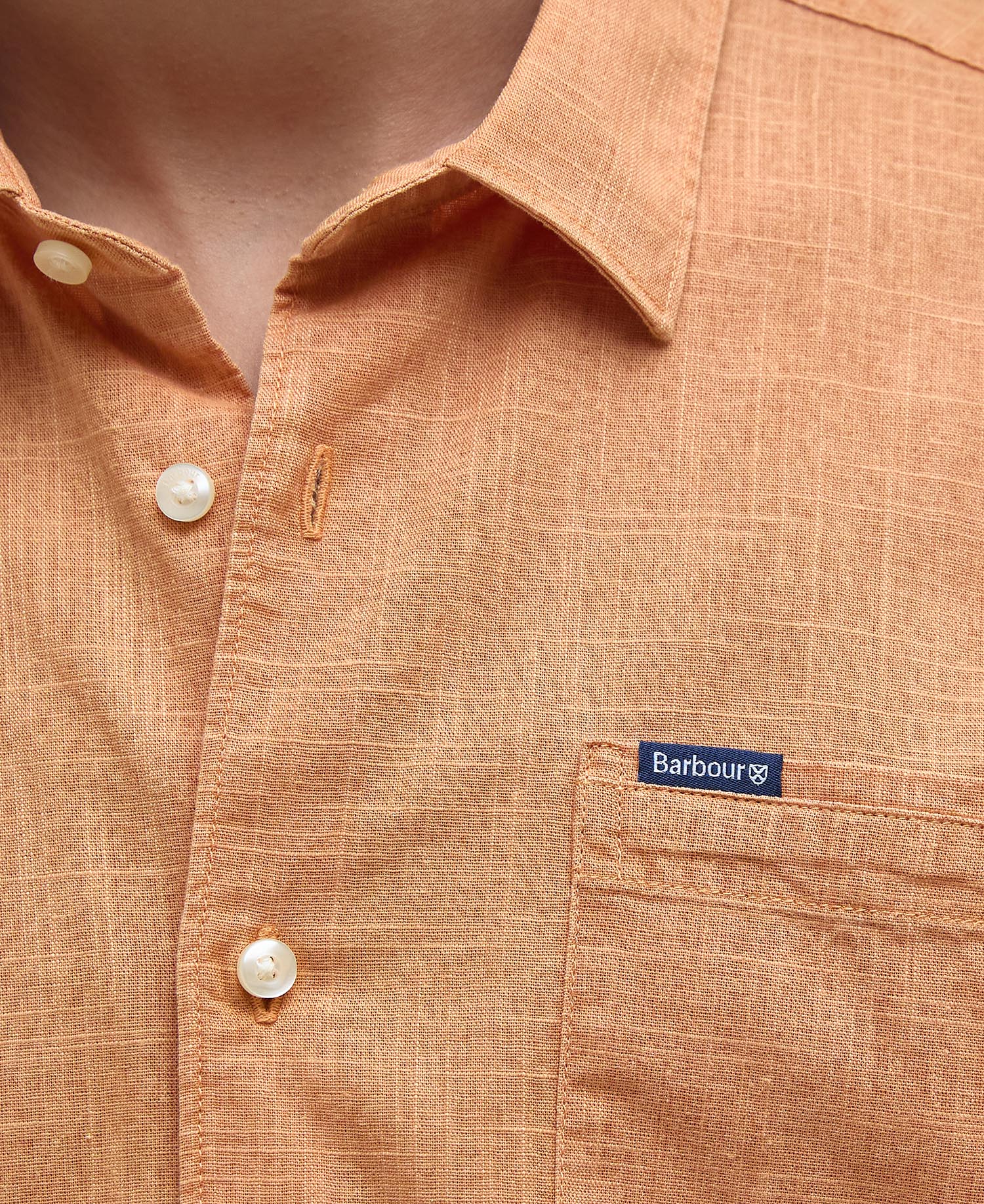 Hemd Pigment Dye Slub Short-Sleeved image number 4