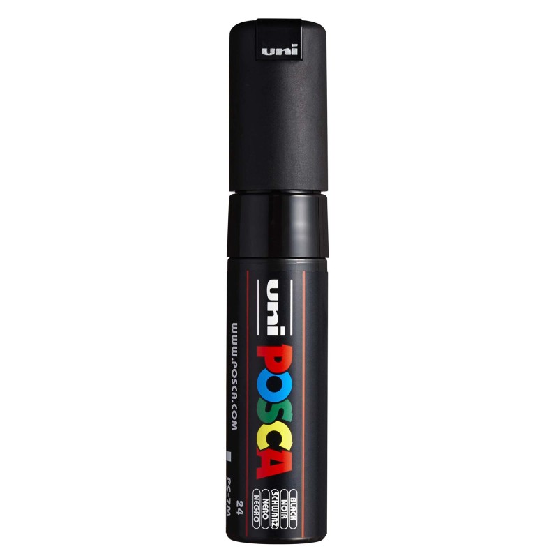 PC-7M Paint Markers, Broad Bullet Tip (4.5-5.5 mm), Black