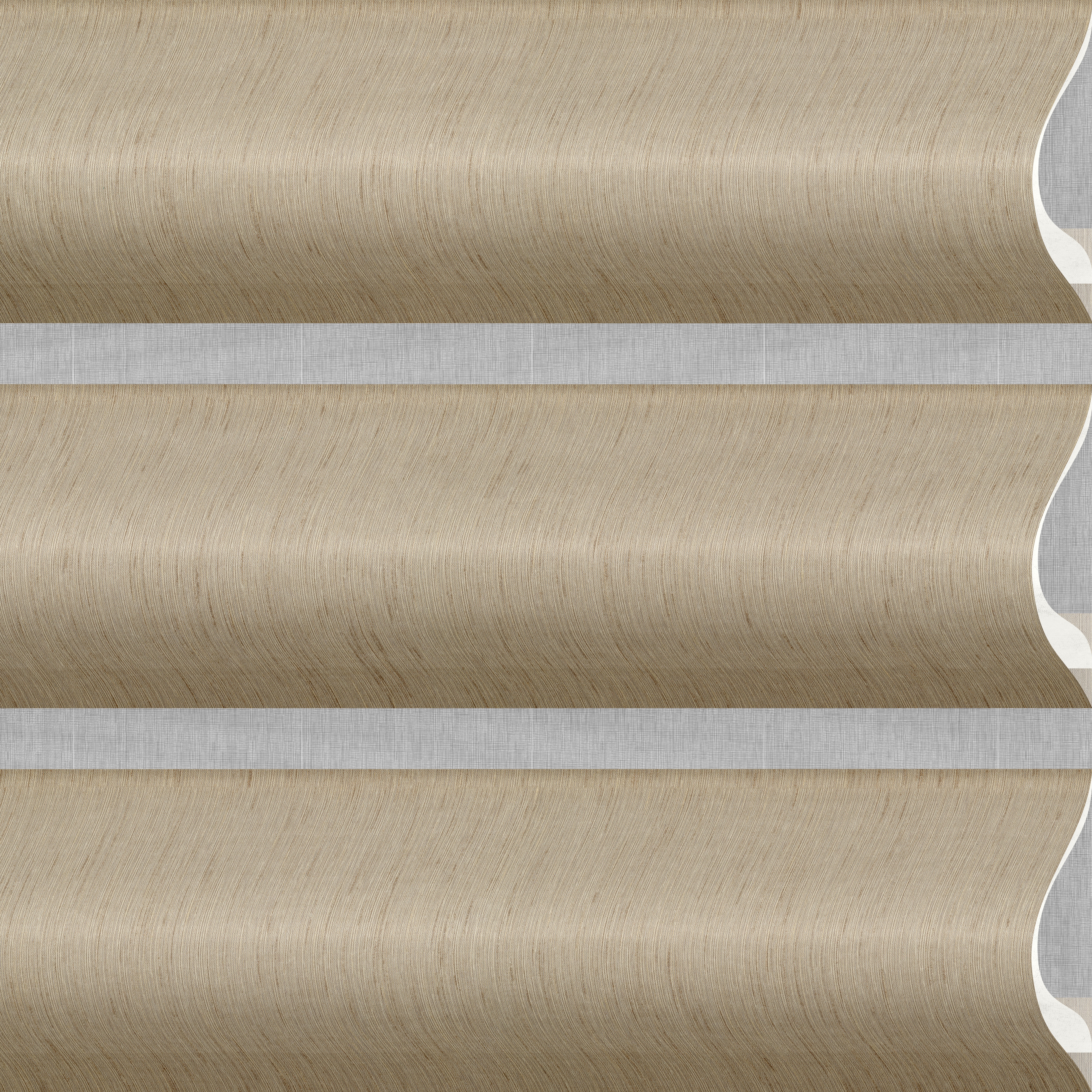 Pewter PR90-336 Pirouette® Blinds