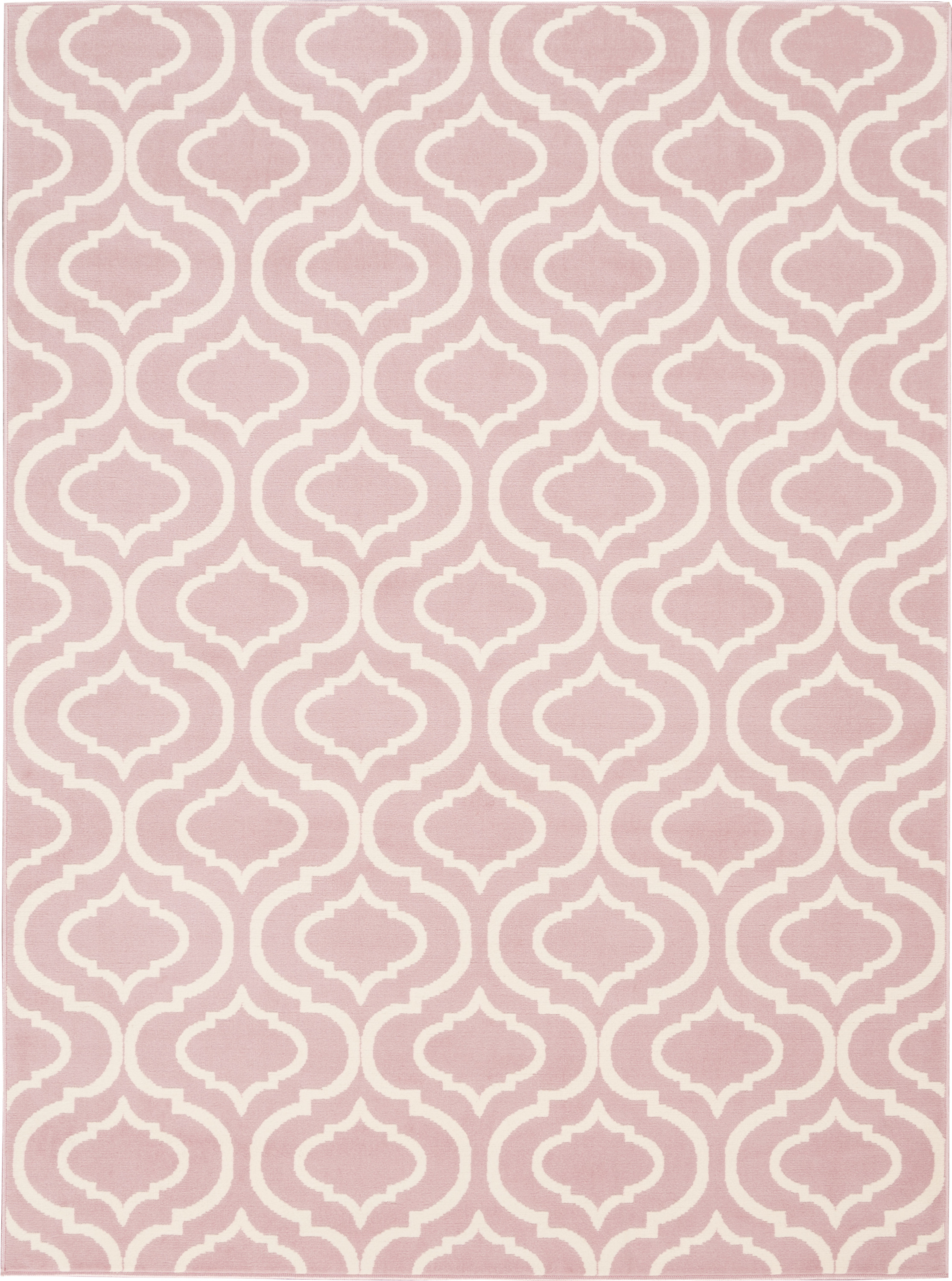 Nourison Jubilant 4' x 6' Pink Contemporary Indoor Rug