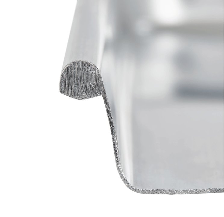 Half-size Wear-Ever® heavy-duty aluminum sheet pan with natural finish