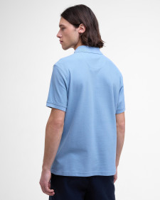 Wadworth Short-Sleeved Polo Shirt Chambray