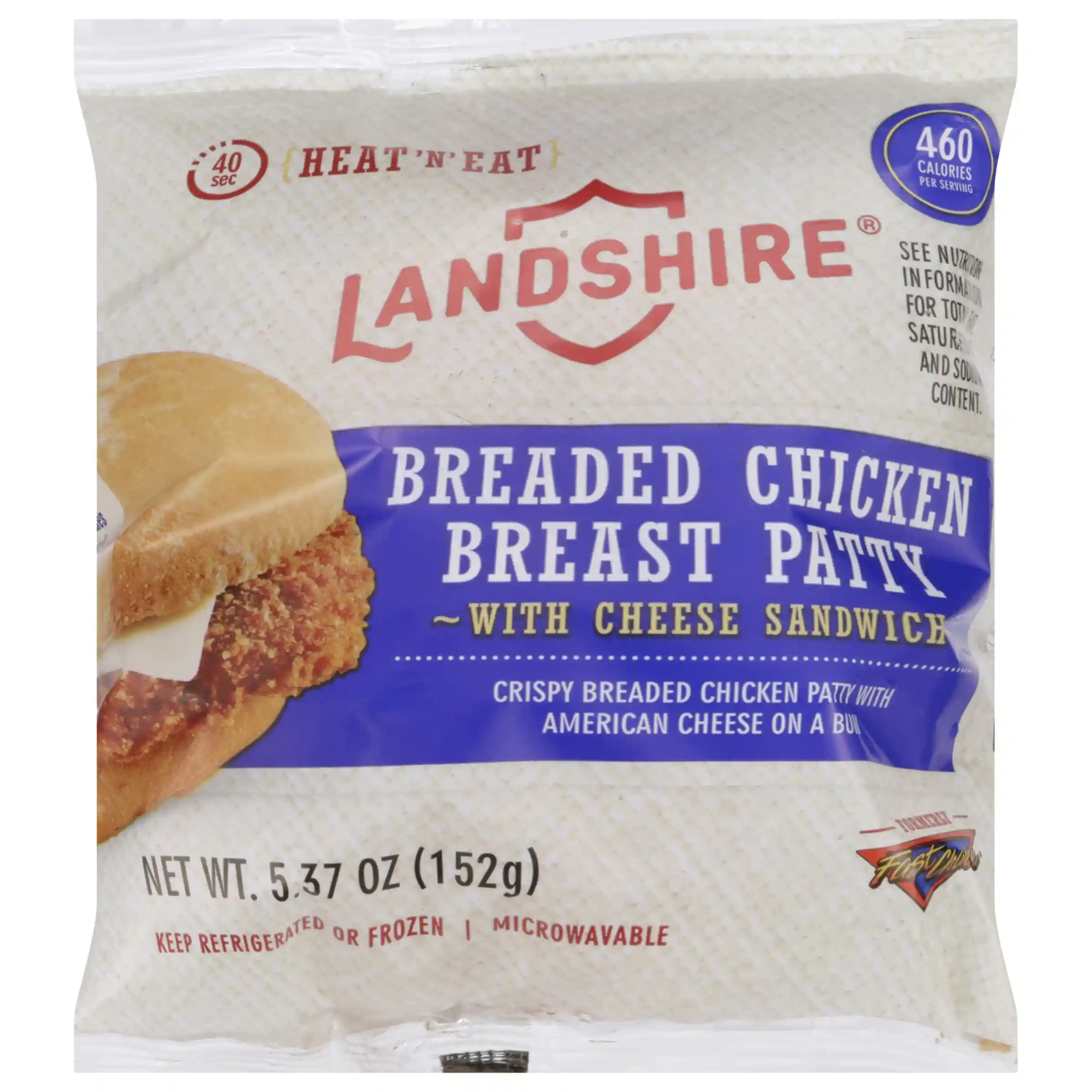 Fast Choice® Breaded Chicken Breast And Cheese Sandwich_image_2