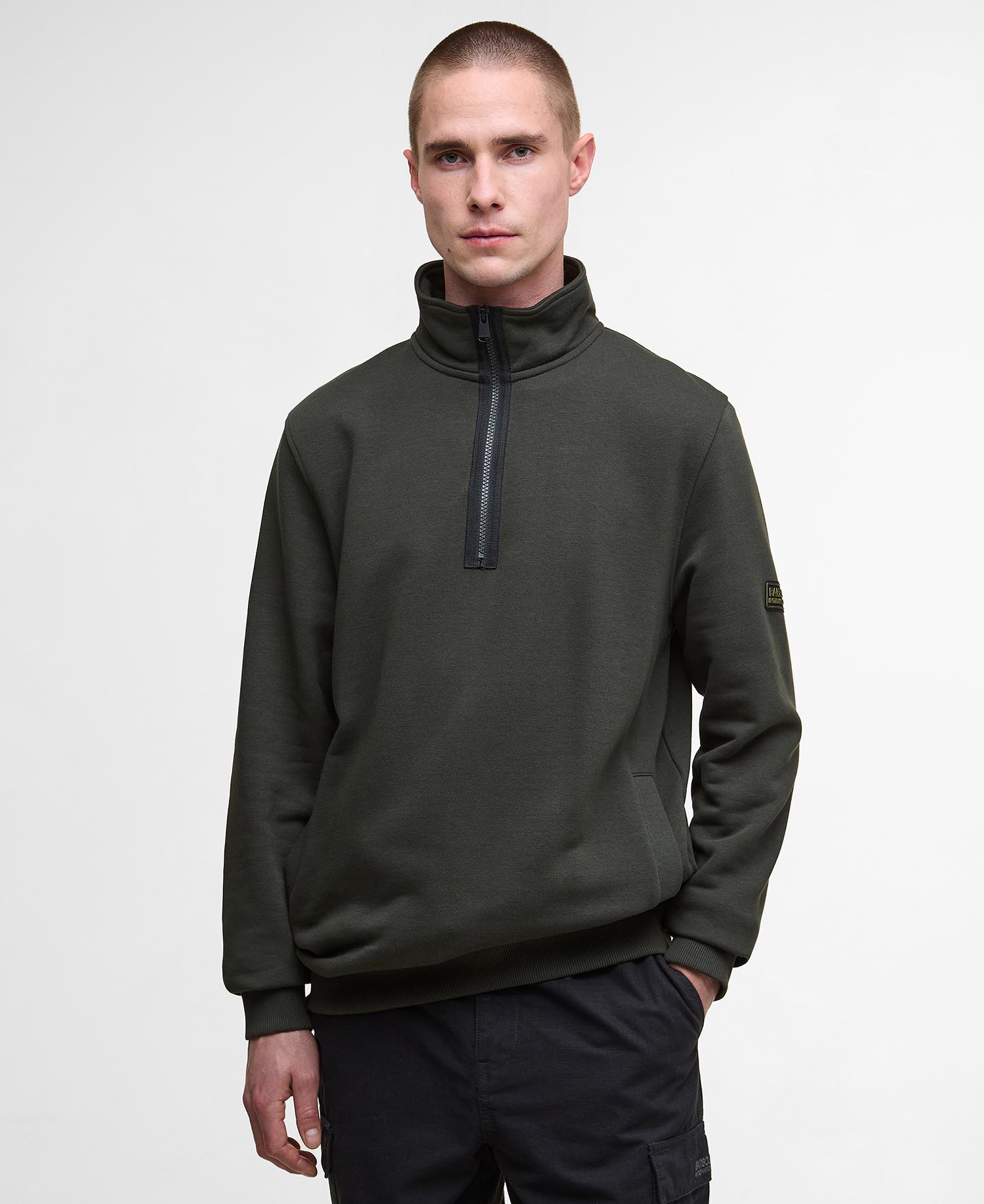 Outline Half-Zip Sweatshirt image number 0
