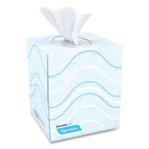 IFDF710, Cascades Pro, Signature, Facial Tissue, 2 ply, White