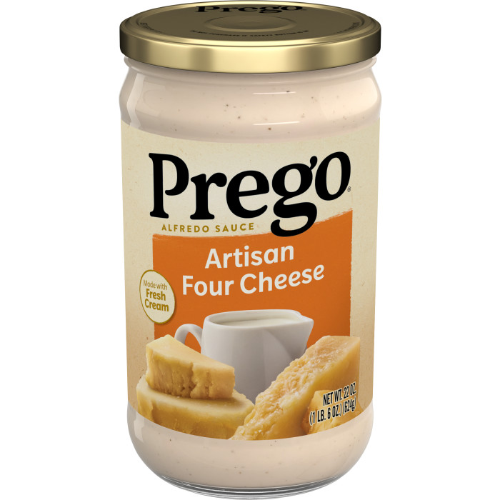 Four Cheese Alfredo Pasta Sauce Prego® Sauces