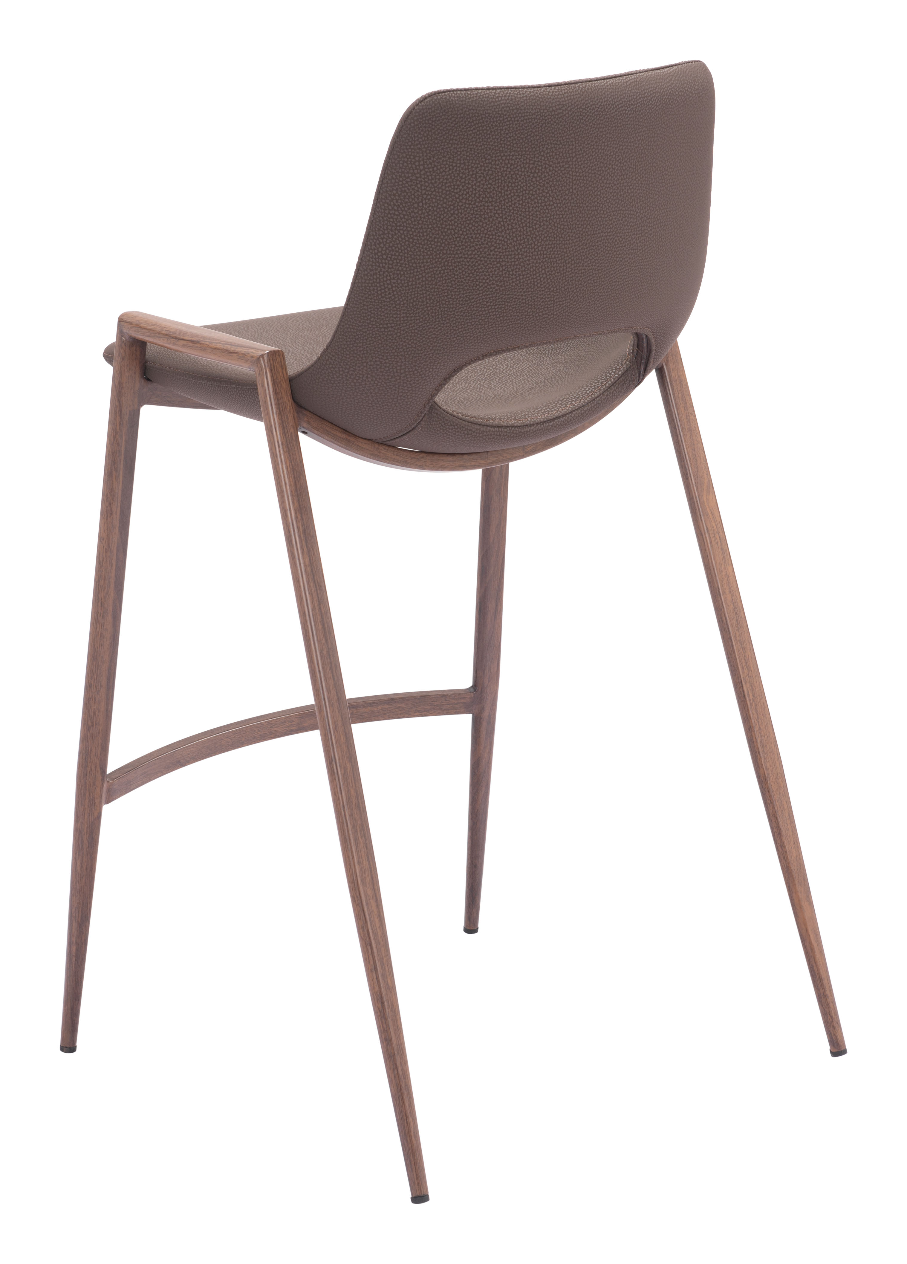 Desi Counter Stool (Set of 2) Brown & Walnut product image