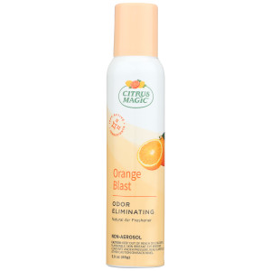 Citrus Magic Natural Odor Eliminating Air Freshener Spray, Orange Blast, 3-Ounce