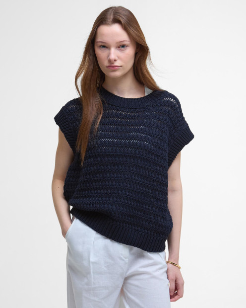 Melanie Sweater Vest Navy
