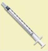 BD™ Tuberculin Syringe, Luer Slip Tip without Safety, 1 mL