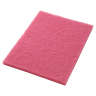 Hillyard, Trident Flamingo Auto Scrub Rectangular Floor Pad, 14"x32, Pink