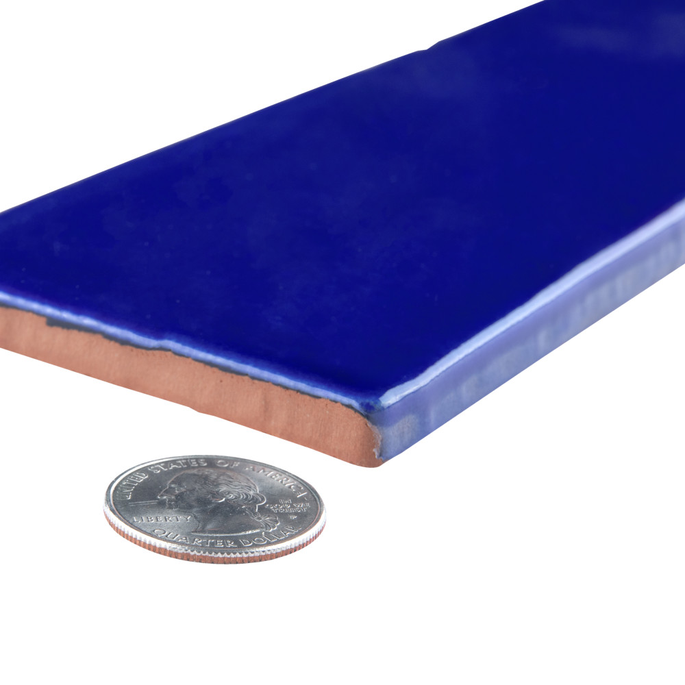 Viva Azul 3 in. x 12 in. Ceramic Wall Tile