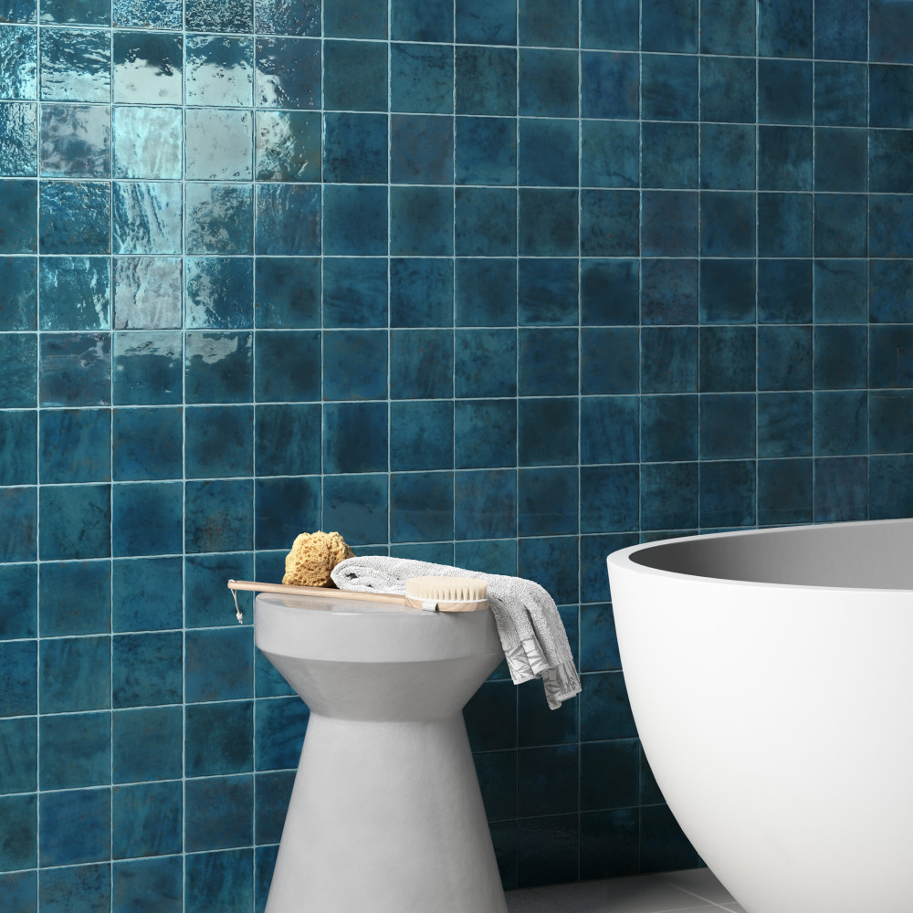 Menorca Amun 4 in. x 4 in. Ceramic Wall Tile