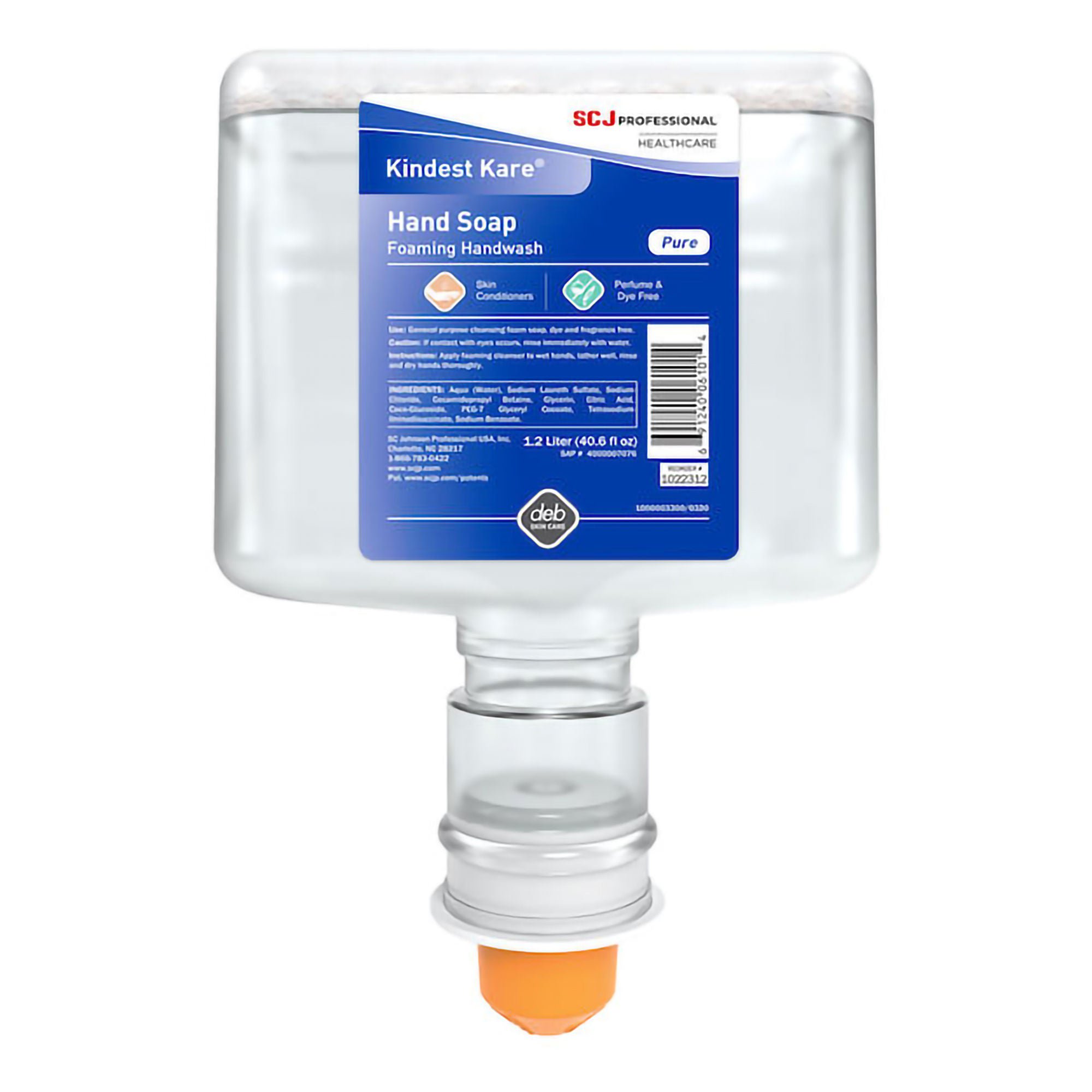 SC Johnson Professional USA Inc SOAP, HAND KINDEST KARE PURE FOAM 1.2L (3/CS)