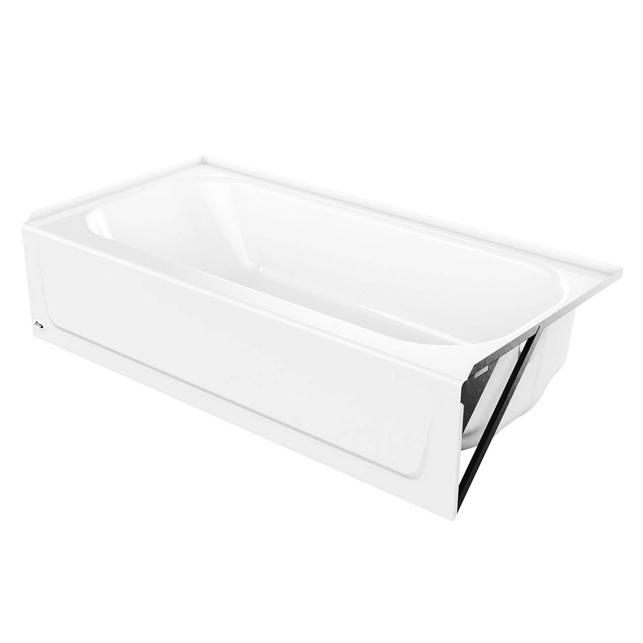 Kona BootzCast 60 x 30 Porcelain Enamel Alcove Bathtub