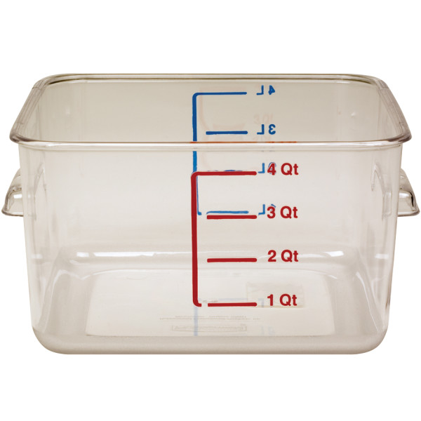 4 Quart Rubbermaid Storage Container DecoPac