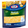 Kraft Mexican Style Four Cheese Family Size Finely Shredded Natural Cheese 24oz Bag