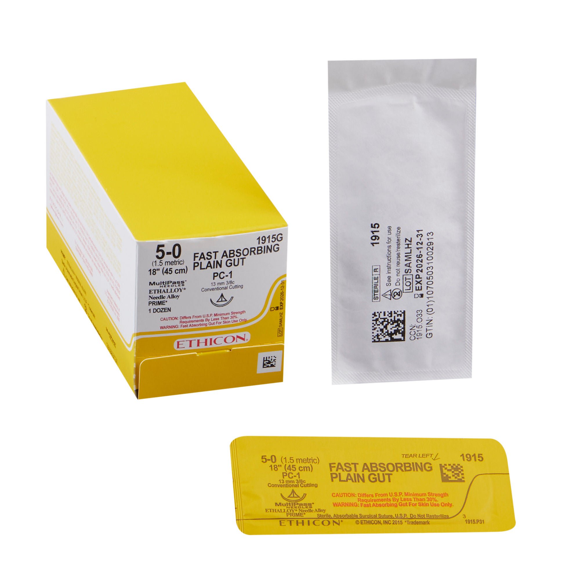 Fast Absorbing Suture with Needle