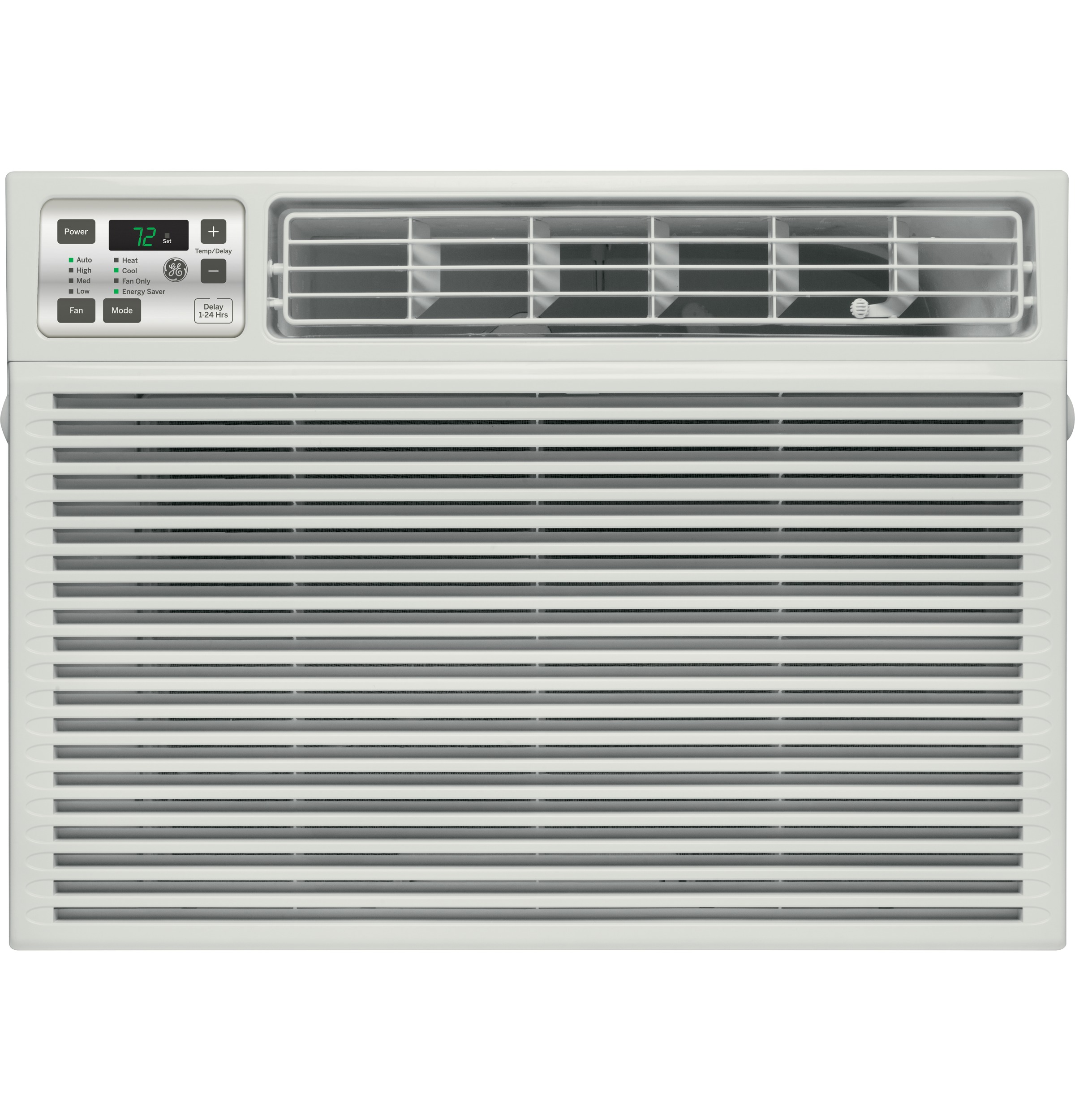 GE® 8,000 BTU Heat/Cool Electronic Window Air Conditioner for Medium Rooms up to 350 sq. ft.