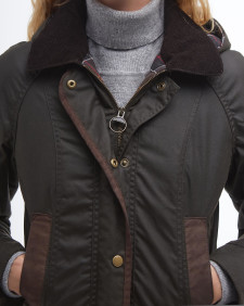 Bower Waxed Jacket Olive-Classic