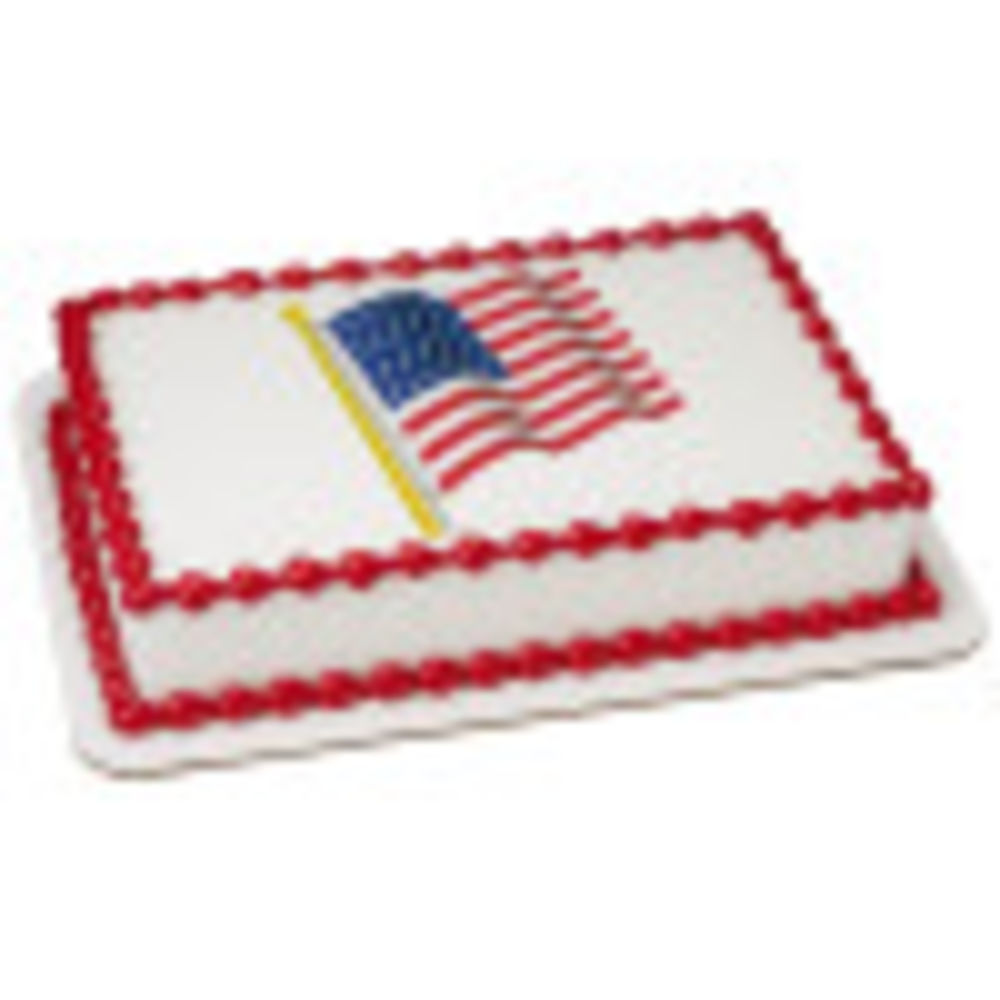 Image Cake American Flag