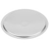 9 13/16-inch Wear-Ever® domed aluminum cover with satin finish and dipped handle