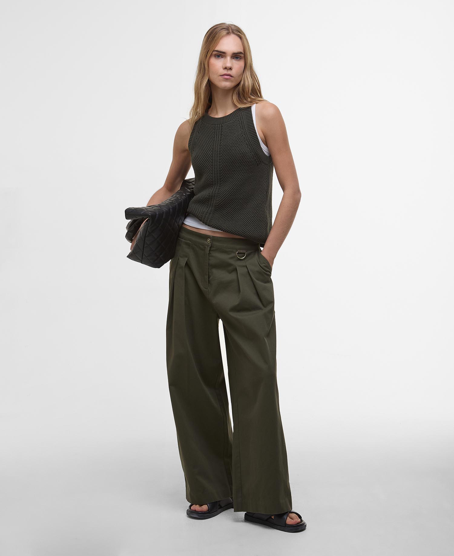 Dakota Wide-Leg Trousers image number 0