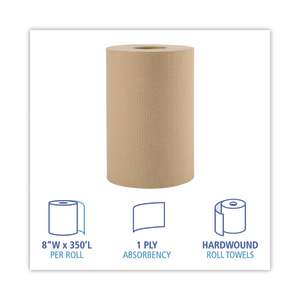 Boardwalk, 350ft Roll Towel, 1 ply, Natural