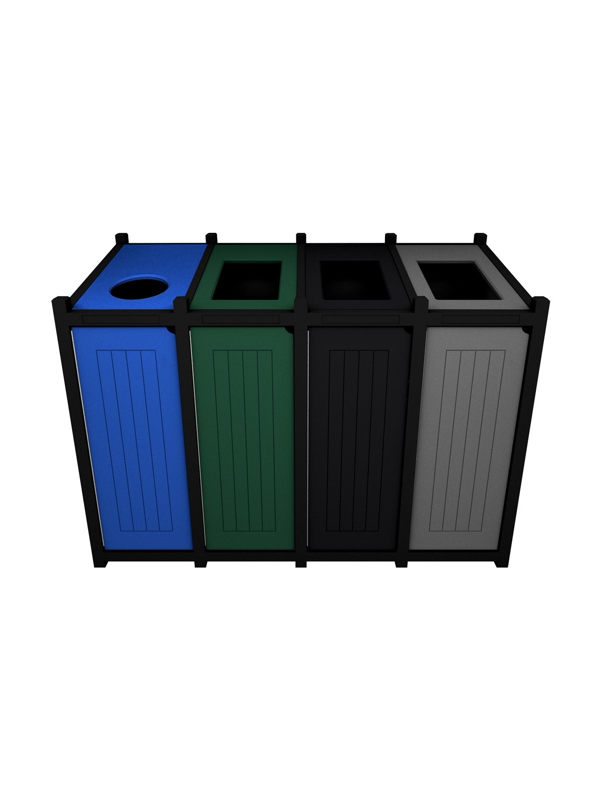 VENTURE – Quad – Unit – Circle-Full-Full-Full – Black-Blue-Green-Black-Grey