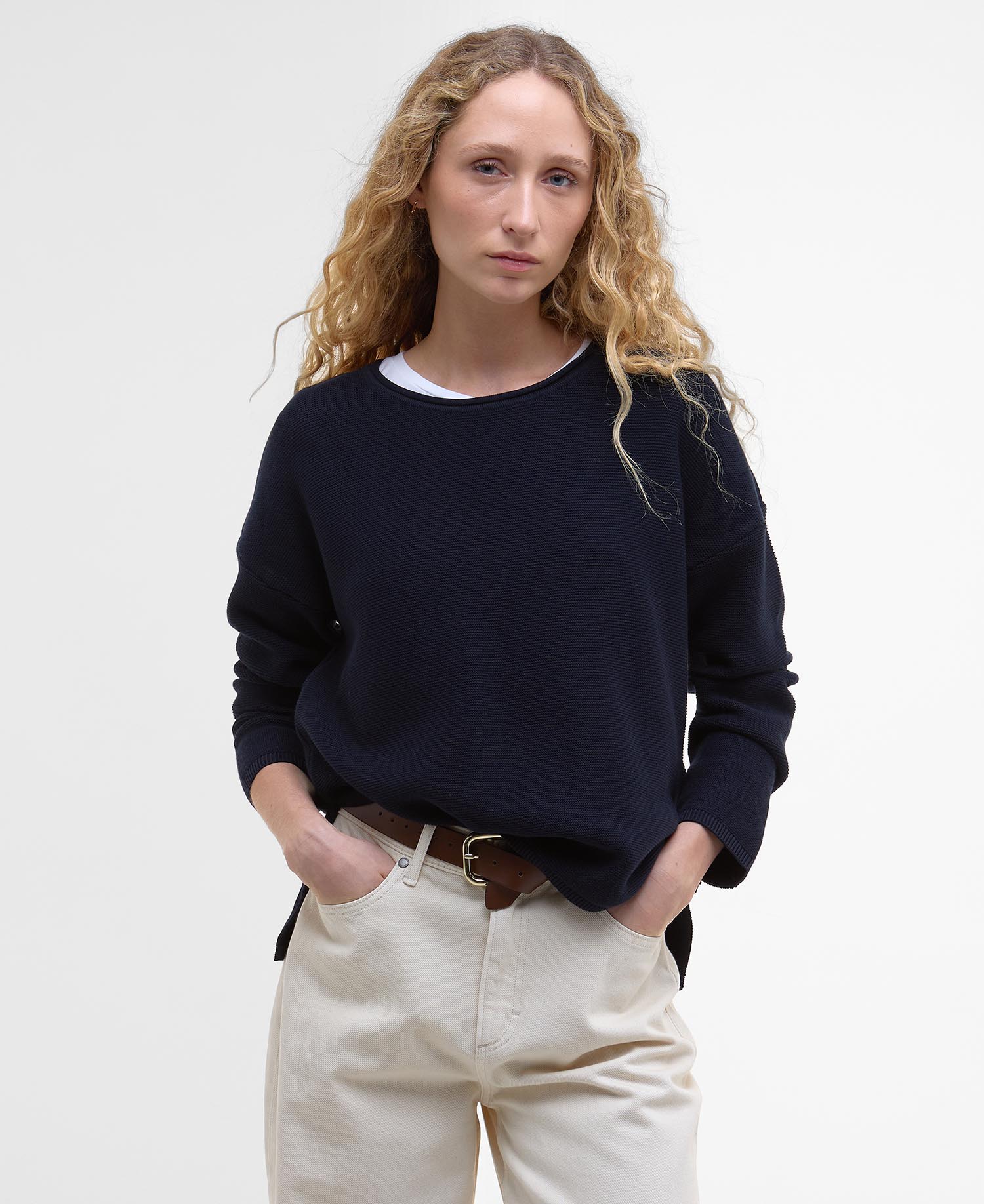 Marine Crew Neck Jumper image number 0