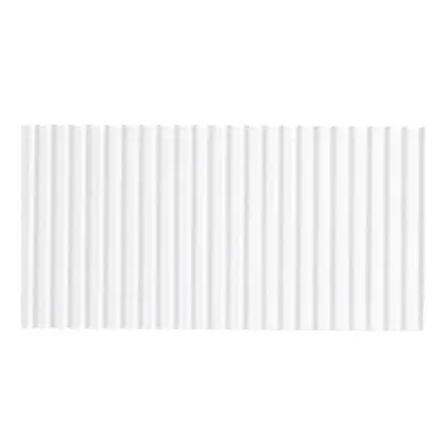 Corobuff Corrugated Paper, White, 48" x 25', 1 Roll