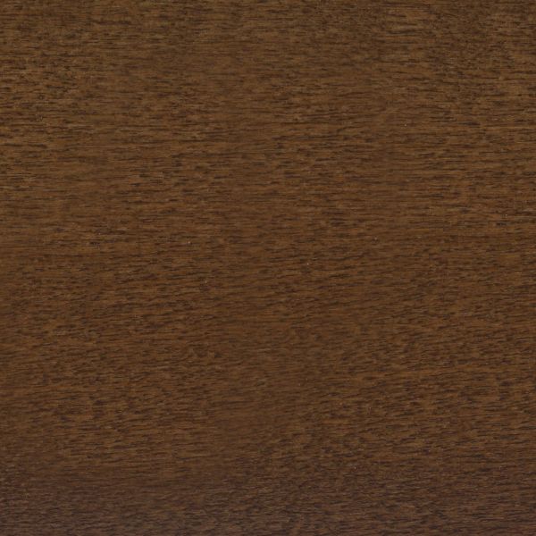 Dark brown stained wooden panel with fine horizontal grain and subtle texture, occupying the whole frame; evenly lit close-up, smooth matte sheen, no other objects or background visible.