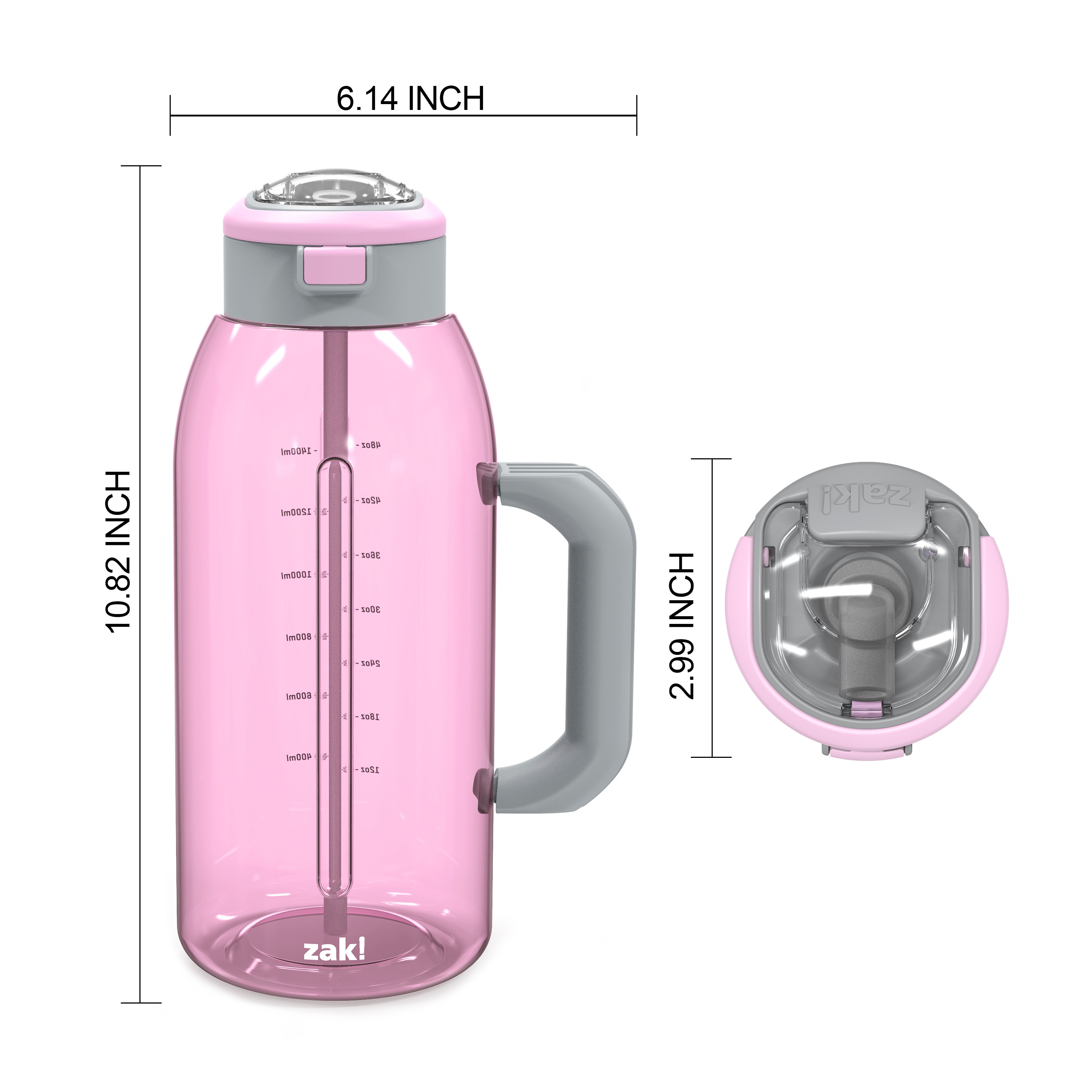 Genesis 64 ounce Water Bottles, Lilac slideshow image 6