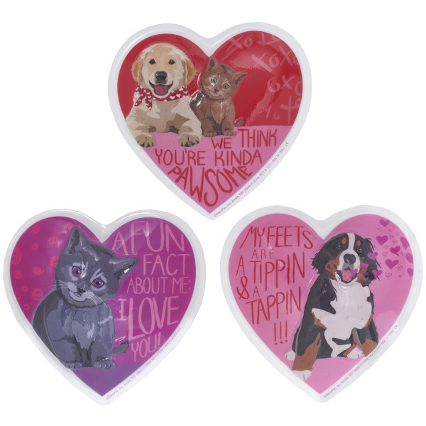 Animal Valentine's Love Pop Tops®
