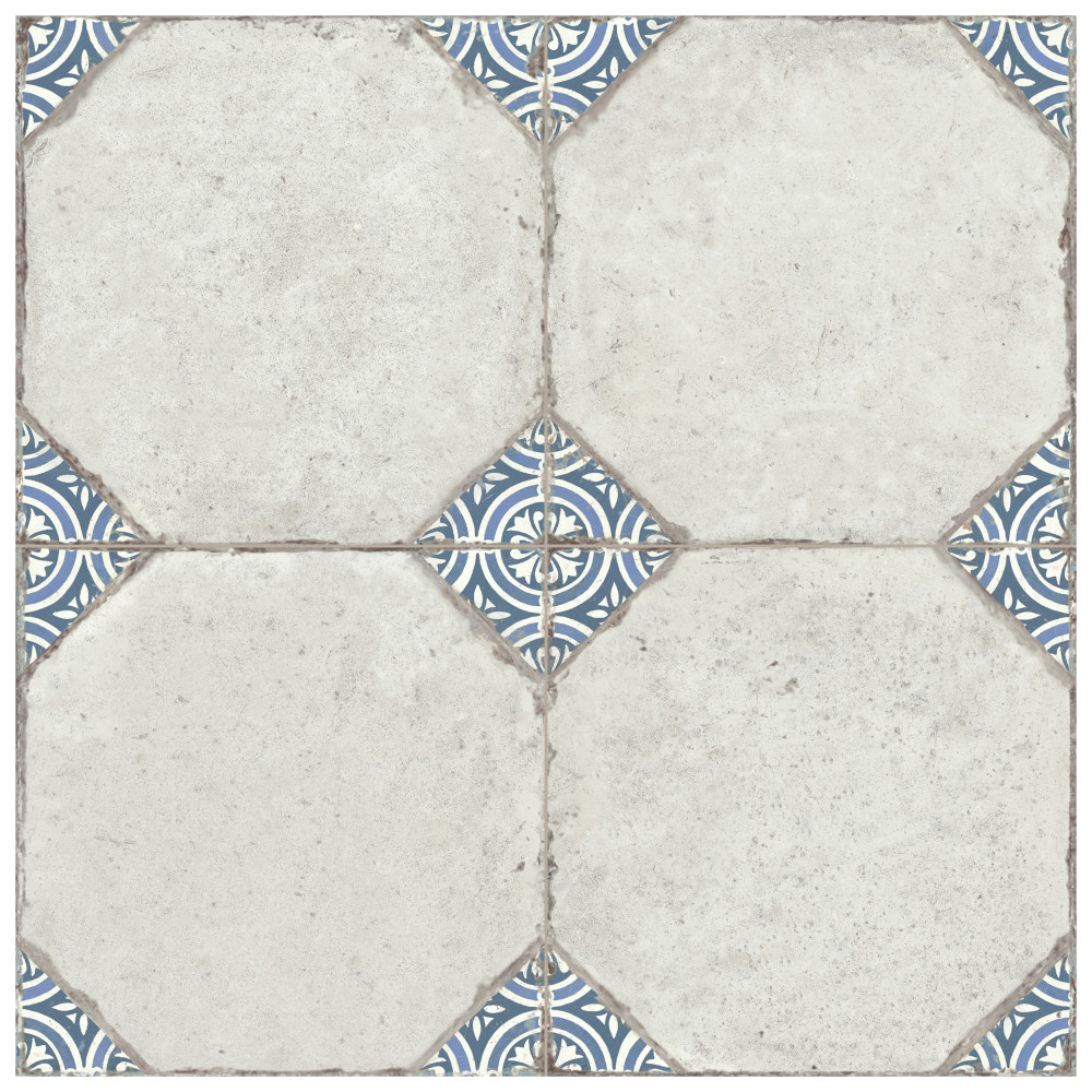 Sample – Kings Field Blue Porcelain Floor and Wall Tile