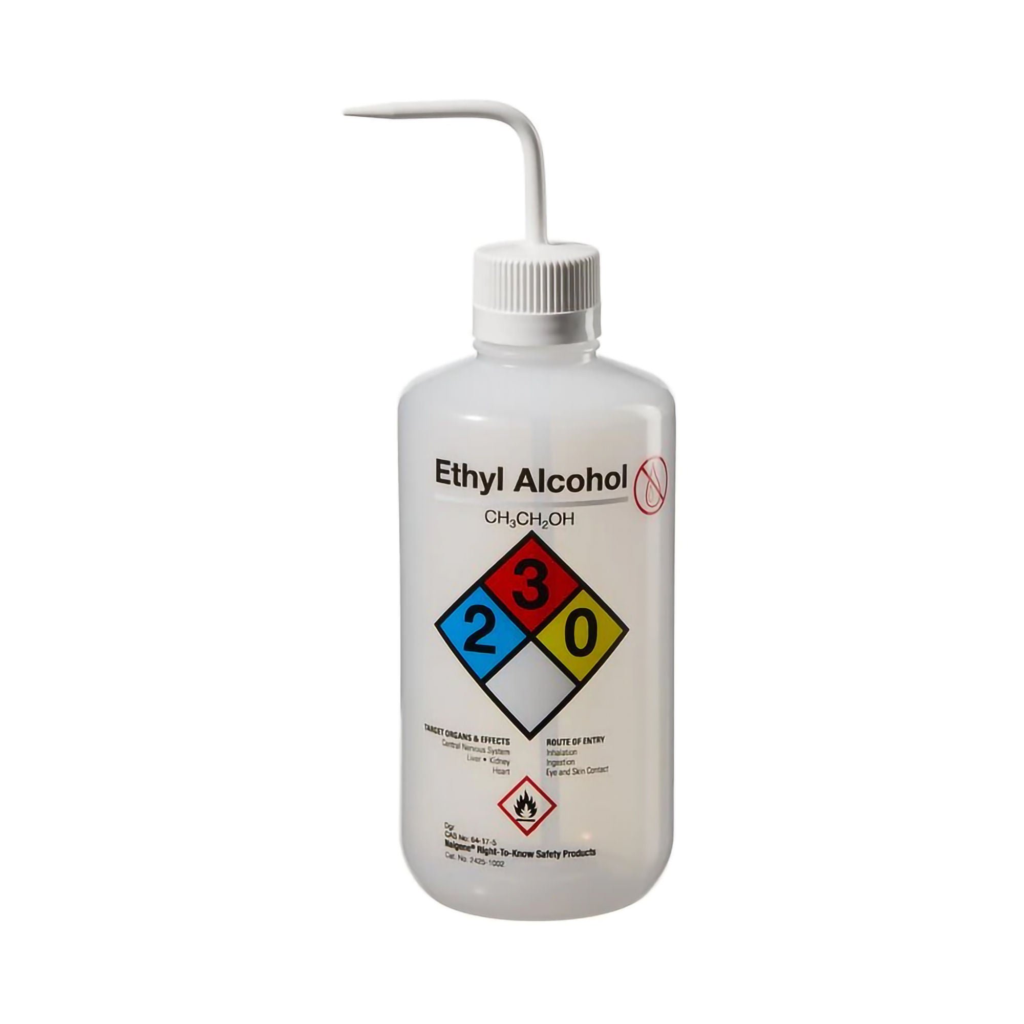 Thermo Scientific BOTTLE, WASH ETHYL ALCOHOL NALGENE LDPE 1000ML (12/CS)